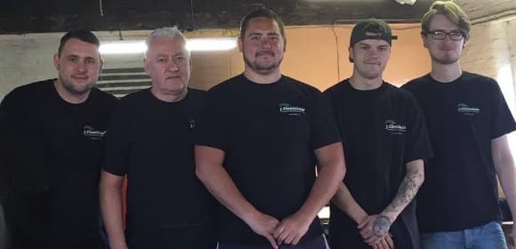 Staff at J Clemishaw in Bury